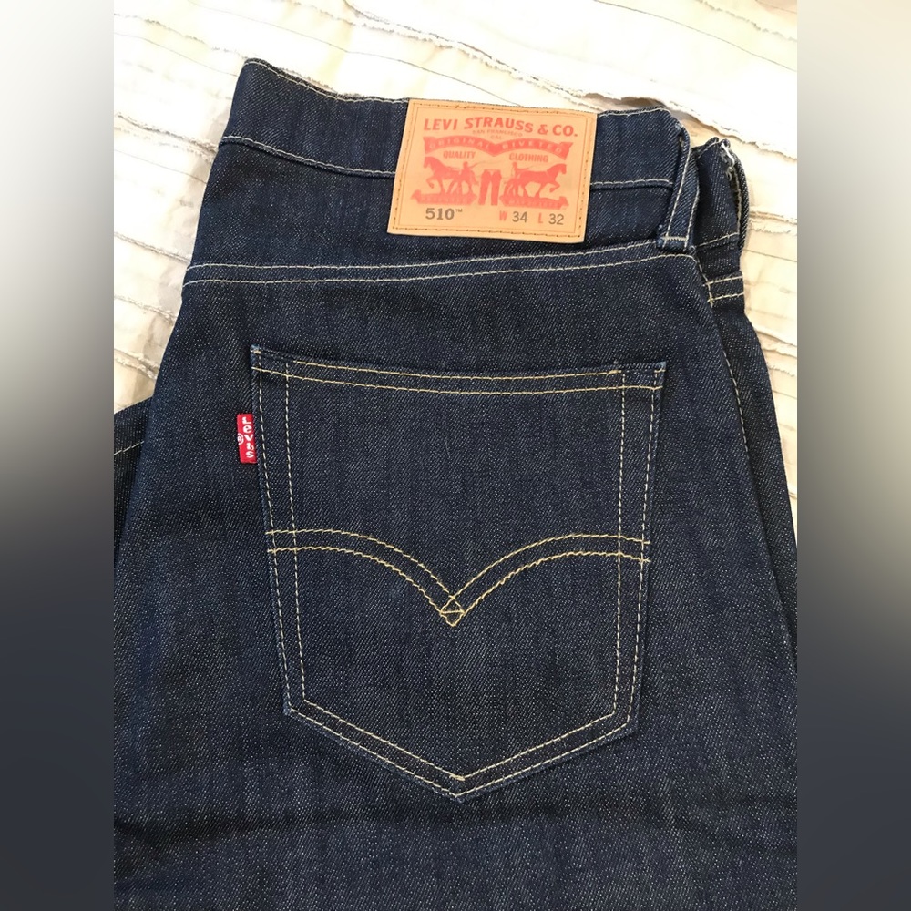 Levi’s 510 34x32 Dark Denim Like Brand New!
